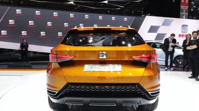 Seat 20V20 Suv Concept rear view at 2015 Geneva Motor Show