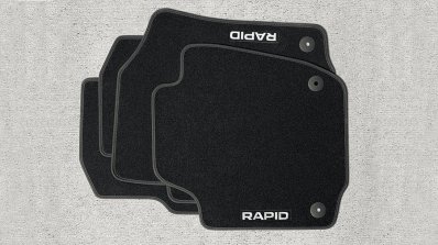 Skoda Rapid Zeal Edition floor mat