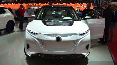 Ssangyong Tivoli EVR Concept front at the 2015 Geneva Motor Show