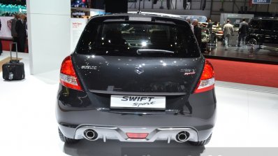 Suzuki Swift Sport rear at 2015 Geneva Motor Show