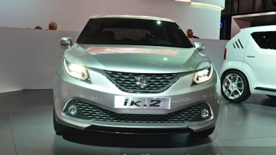 Suzuki iK-2 concept front view at 2015 Geneva Motor Show