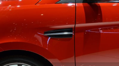 Tata Bolt Sport fender element at the 2015 Geneva Motor Show