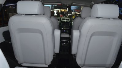 Tata Hexa captain seats at the 2015 Geneva Motor Show