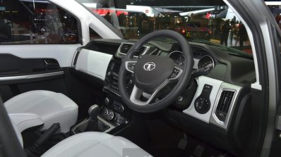 Tata Hexa interior at the 2015 Geneva Motor Show