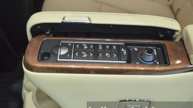 Toyota Alphard controls at the 2015 Bangkok Motor Show