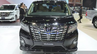 Toyota Alphard front at the 2015 Bangkok Motor Show