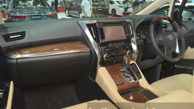 Toyota Alphard interior at the 2015 Bangkok Motor Show