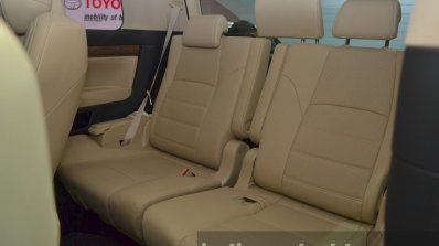 Toyota Alphard third row seat at the 2015 Bangkok Motor Show