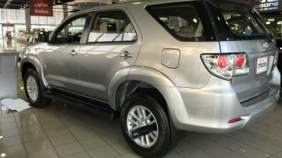 Toyota Fortner 60th Anniversary Edition rear quarter