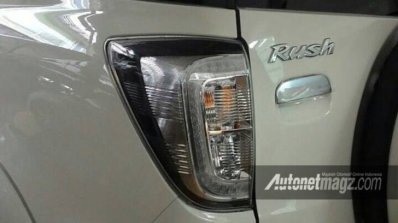 Toyota Rush facelift taillamp Indonesia specification