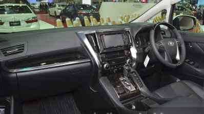 Toyota Vellfire interiors at the 2015 Bangkok Motor Show