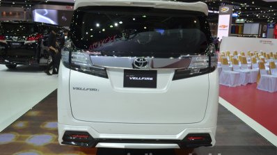 Toyota Vellfire rear at the 2015 Bangkok Motor Show