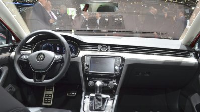 VW Passat Alltrack dashboard at the 2015 Geneva Motor Show