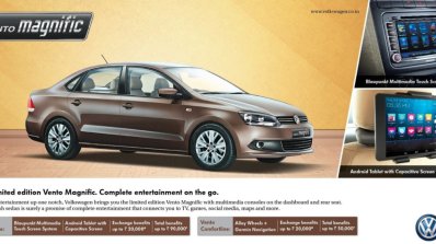 VW Vento Magnific advertisement