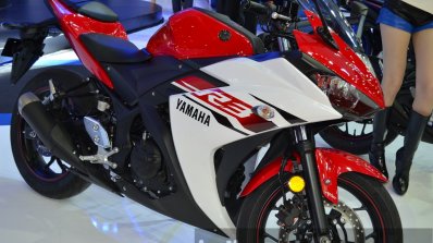 Yamaha YZF-R3 fairing at 2015 Bangkok Motor Show
