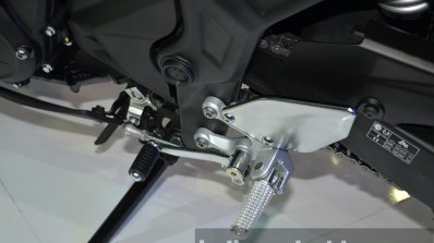 Yamaha YZF-R3 gear at 2015 Bangkok Motor Show
