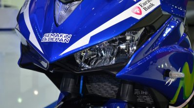 Yamaha YZF-R3 headlights at 2015 Bangkok Motor Show