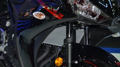 Yamaha YZF-R3 radiator at 2015 Bangkok Motor Show
