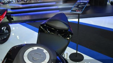 Yamaha YZF-R3 shape of seat at 2015 Bangkok Motor Show