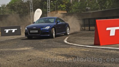 2015 Audi TT drifting India launch