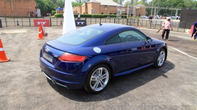 2015 Audi TT rear quarter India launch