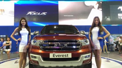 2015 Ford Endeavour 2015 Ford Everest front at the Manila International Auto Show