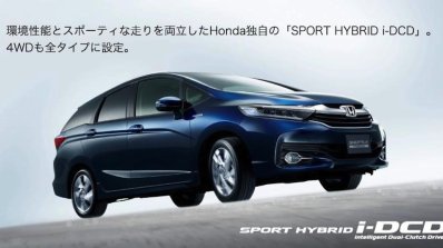 2015 Honda Shuttle front three quarter (Japanese market)