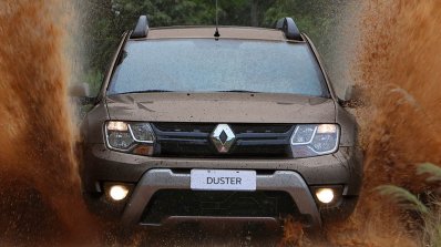 2015 Renault Duster facelift grille Brazil