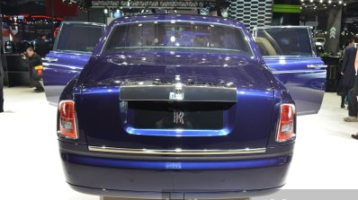 2015 Rolls Royce Phantom Limelight Collection rear at the Auto Shanghai 2015