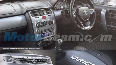 2015 Tata Safari Storme interior from Brochure
