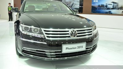 2015 Volkswagen Phaeton grille at Auto Shanghai 2015