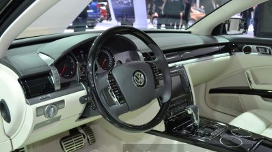 2015 Volkswagen Phaeton interior at Auto Shanghai 2015