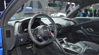 2016 Audi R8 V10 Plus interior at Auto Shanghai 2015
