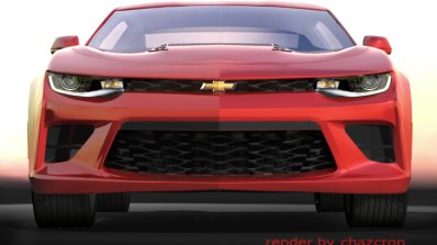 2016 Chevrolet Camaro front rendering