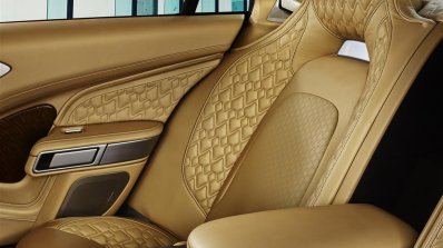 Aston Martin Lagonda Taraf rear seat