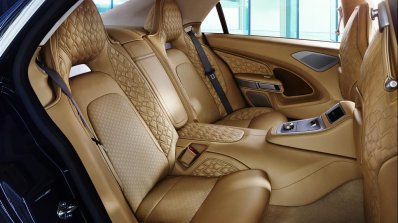 Aston Martin Lagonda Taraf rear seats