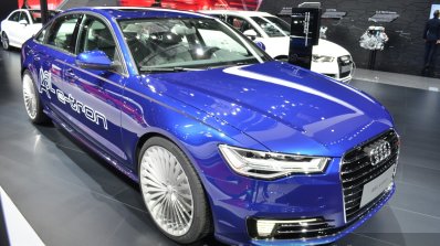 Audi A6 L e-tron front angle at Auto Shanghai 2015 (3)