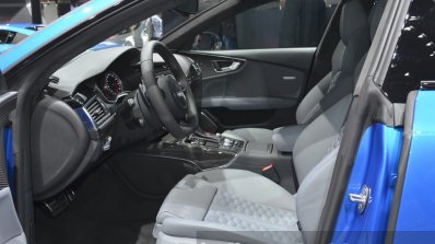 Audi RS7 front seats at Auto Shanghai 2015