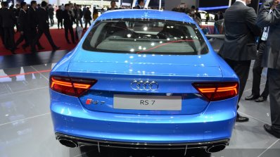 Audi RS7 rear at Auto Shanghai 2015