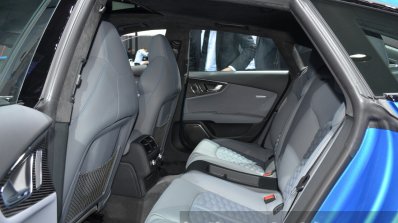 Audi RS7 rear seat at Auto Shanghai 2015