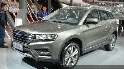 Haval H6 Coupe front three quarter at Auto Shanghai 2015