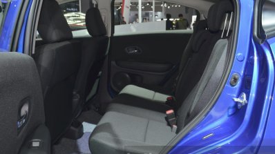 Honda Vezel rear seat at Auto Shanghai 2015