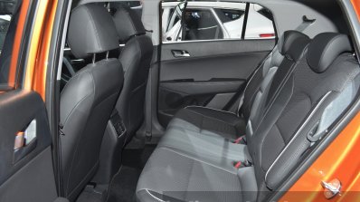 Hyundai ix25 rear legroom at Auto Shanghai 2015