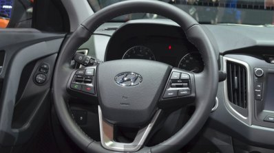 Hyundai ix25 steering wheel at Auto Shanghai 2015