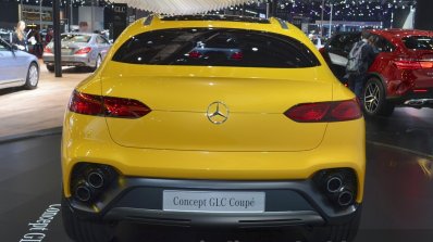 Mercedes GLC Coupe Concept rear at Auto Shanghai 2015