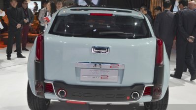 Qoros 2 SUV Concept rear at Auto Shanghai 2015