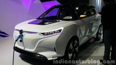 Ssangyong Tivoli EVR Concept front quarter at the Seoul Motor Show 2015