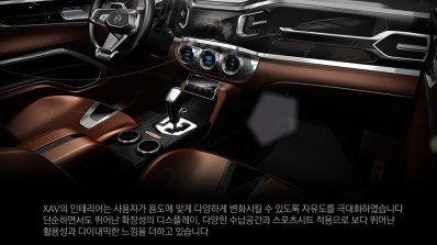 Ssangyong XAV Concept interior