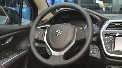 Suzuki SX4 S-Cross steering at Auto Shanghai 2015