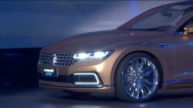 VW C Coupe GTE Concept LED lighting at VW Group Night Shanghai 2015